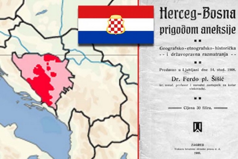 «Hrvatska Republika Herceg-Bosna» uspostavljenja je 28. 8. 1993. godine na temeljima svoje predhodnice «Hrvatske zajednice Herceg-Bosne» osnovane 18. 11. 1991. «kao političke, kulturne, gospodarske i područne cjeline Hrvata u Bosni i Hercegovini».